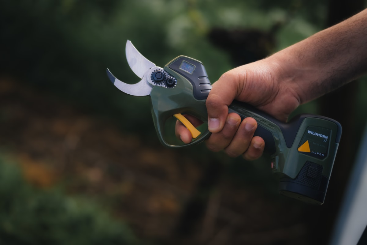 Tijera de poda eléctrica inalambrica ALPEN3