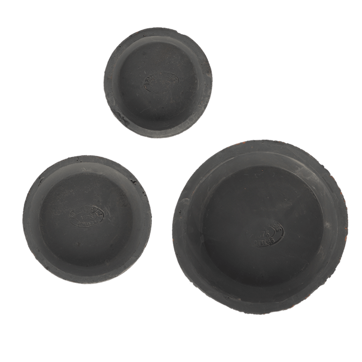 PLATO GREDA REDONDO FLACO GRIS2