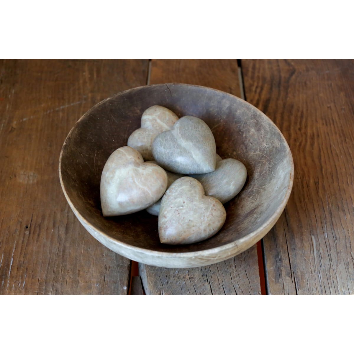 Corazón piedra verde1