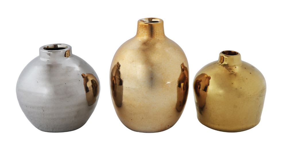 Floreros metálicos1