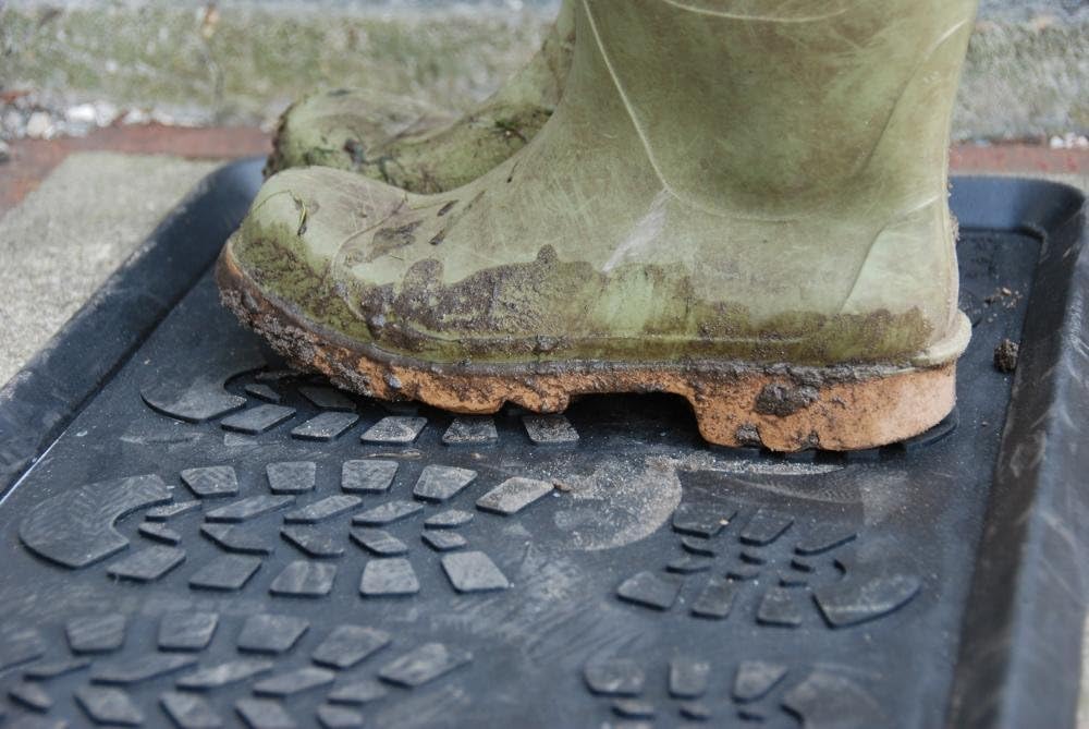 Alfombra de goma para zapatos4