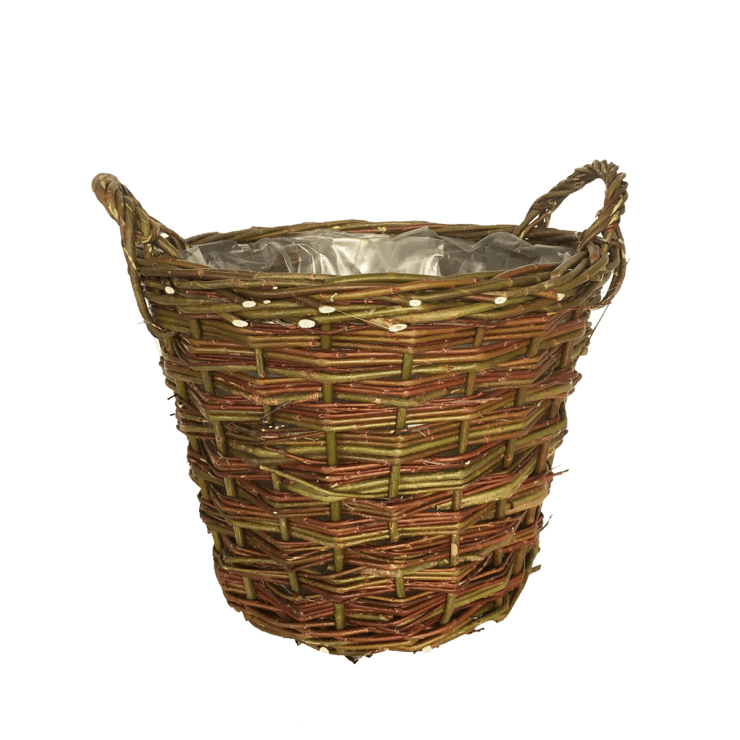 CANASTO CON INTERIOR PLASTICO L1