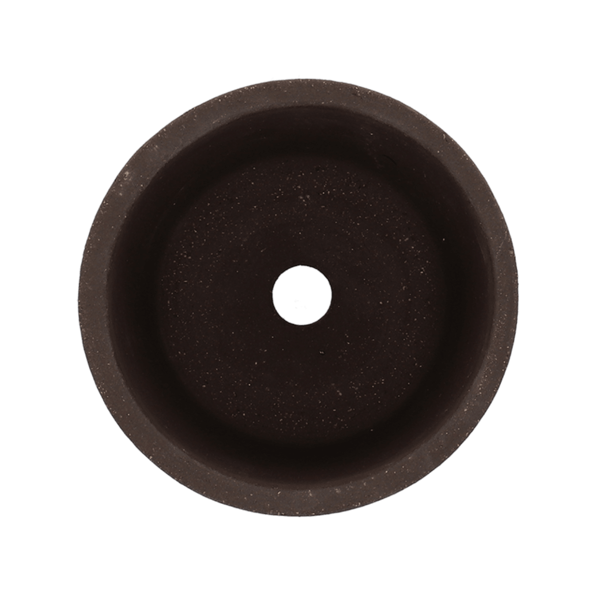 MACETERO CERAMICA CAFÉ SIN ESMALTE2