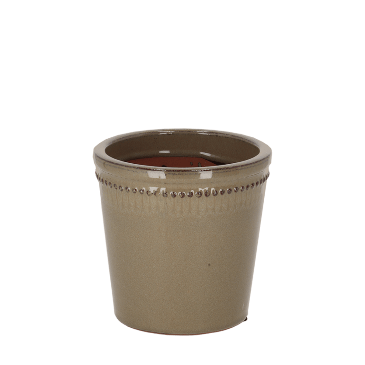 MACETERO CERAMICA GRIS2