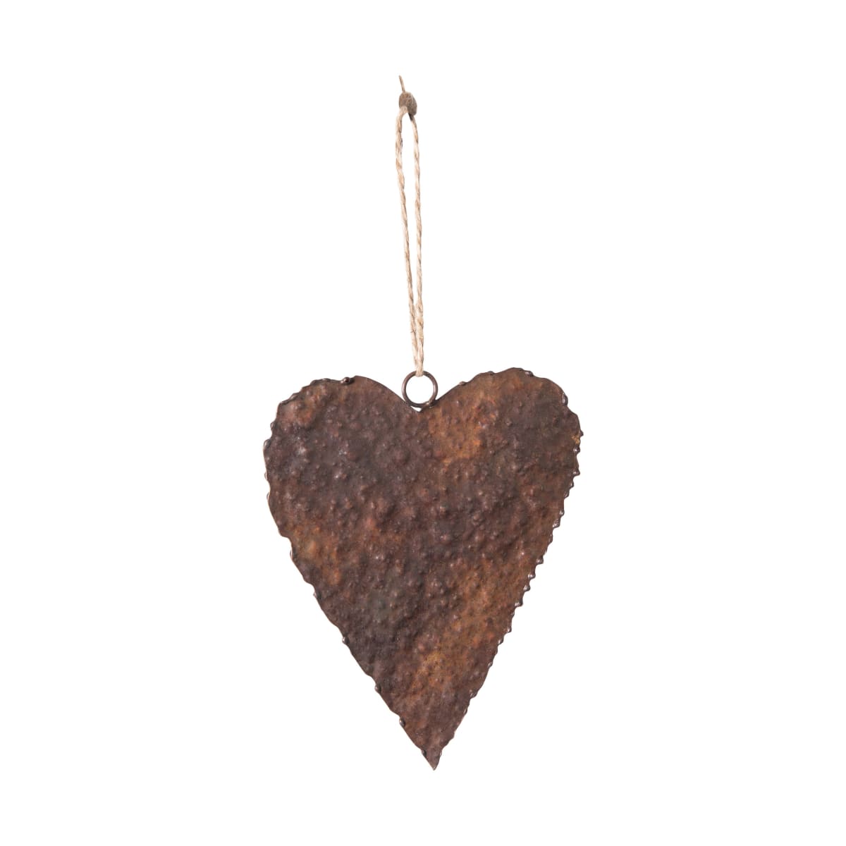 Corazón de metal colgante1