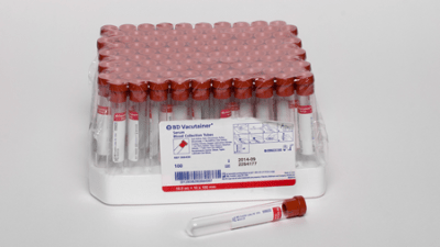 Tubos rojos 10 ml (100 unid)