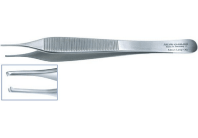 Pinza Adson 2X1 Recta 15cm Salvin