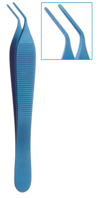 Adson curved tissue forcep