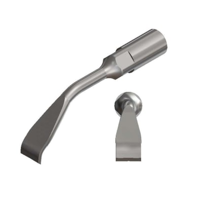 flat harvester to harvest autogenous bone