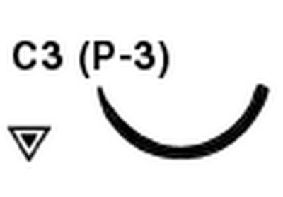 Salvin 6-0 PGA C3 (P3) Synthetic Absorbable