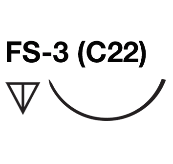 Salvin 5-0 PGA C22  (FS-3) Synthetic Absorbab
