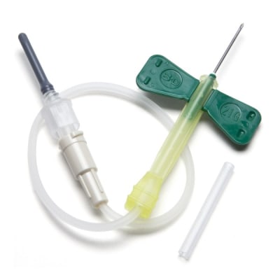 Mariposa Safety con Luer 23g 100 unid
