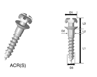 Microtornillo Slot 1.5