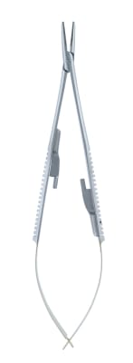 Needle Hold T/C FLAT HANDLE CASTROV STR 14cm