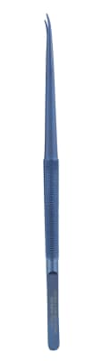 GERALD TISSUE FORCEP SOLID CURV TITANIUM