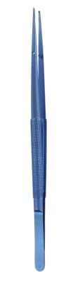 GERALD TISSUE FORCEP WITH 1X2 TEETH SOLID TIT