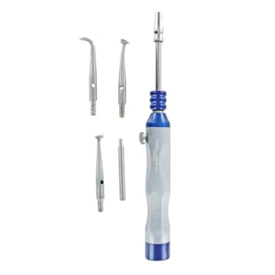 Crown Remover with 3 tips and locking tool