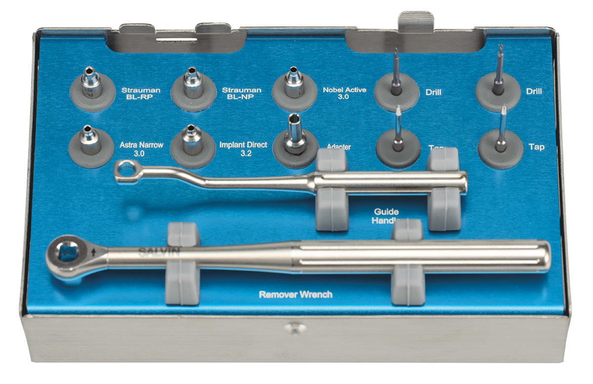 Salvin Narrow Guide Rescue Kit For Broken Screws Biomateriales Chile