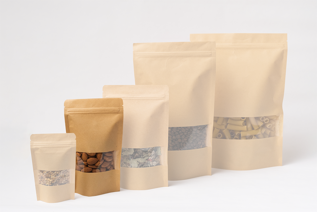 Doypack 12x20x4 Kraft