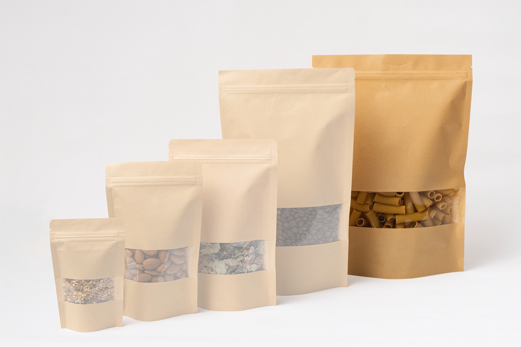 Doypack 20x30x5 Kraft