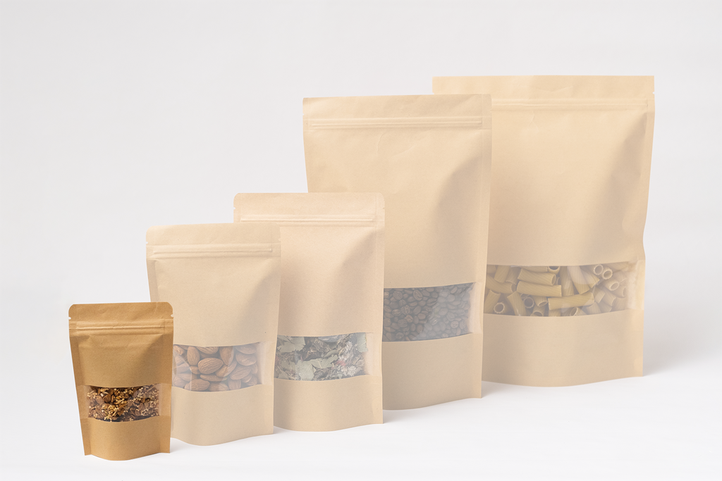 Doypack 9x14x3 Kraft