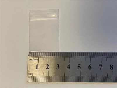 Pack 100 Bolsas Zipper 3x3 cms.