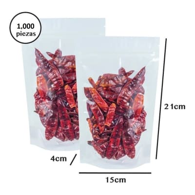 Pack 100un. Doypack 14x23x4 Transparente