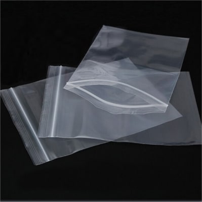 50 Bolsa Hermética Bolsita Transparente Resellable 15x22 Cm