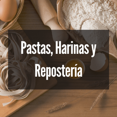 PASTAS, HARINAS Y REPOSTERÍA PASTAS, HARINAS Y REPOSTERÍA