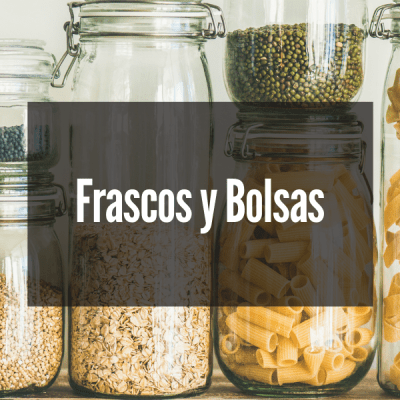 FRASCOS Y BOLSAS FRASCOS Y BOLSAS