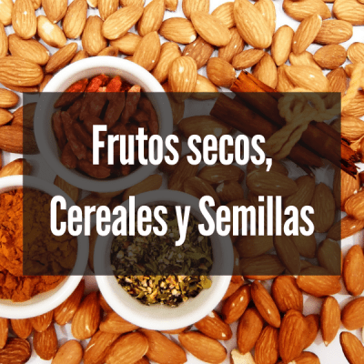 FRUTOS SECOS, CEREALES Y SEMILLAS FRUTOS SECOS, CEREALES Y SEMILLAS