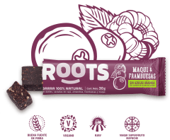 BARRA MAQUI/FRAMBUESA 30GR ROOTS