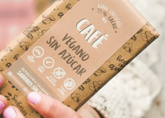 CHOCOLATE 55%CACAO Y CAFE 80GR