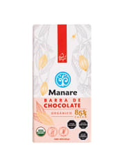 CHOCOLATE ORGANICO 85%CACAO 100GR 