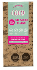 CHOCOLATE 70%CACAO Y COCO 80GR