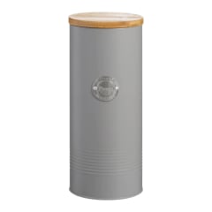 CONTENEDOR PARA PASTAS COLOR GRIS KILNER