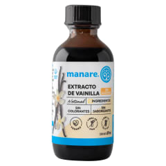 EXTRACTO DE VAINILLA SIN ALCOHOL 59ML MANARE