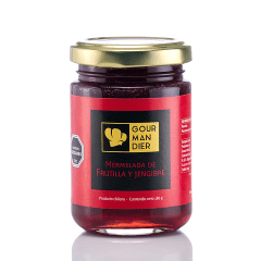 MERMELADA FRUTILLA JENGIBRE 180GR