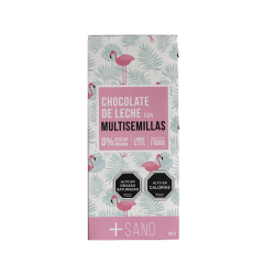 CHOCOLATE +SANO MULTISEMILLA 40GR SSC