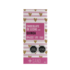 CHOCOLATE +SANO QUINOA 40GR