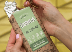 CHOCOLATE DE LECHE CON QUINOA 80GR