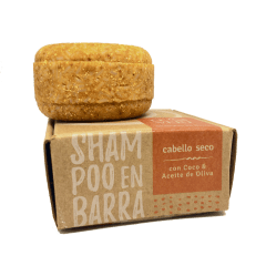 SHAMPOO EN BARRA CABELLO SECO 60G