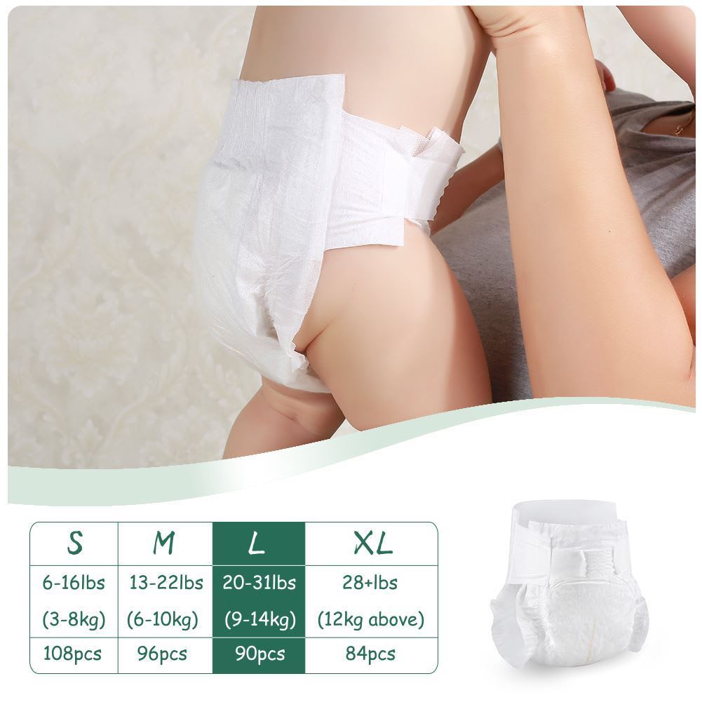 PAÑAL BAMBU TALLA L 90 UNIDADES3
