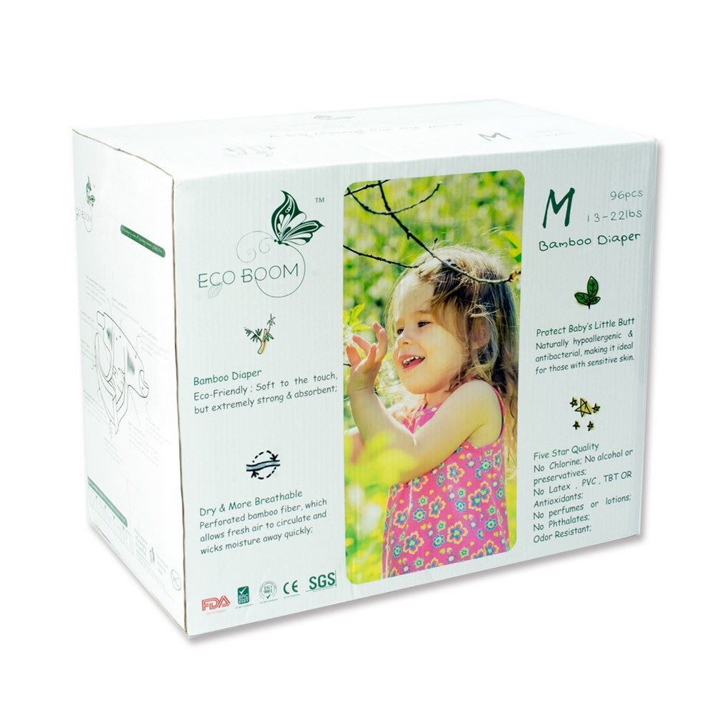 PAÑAL BAMBU TALLA-M 96 UN2