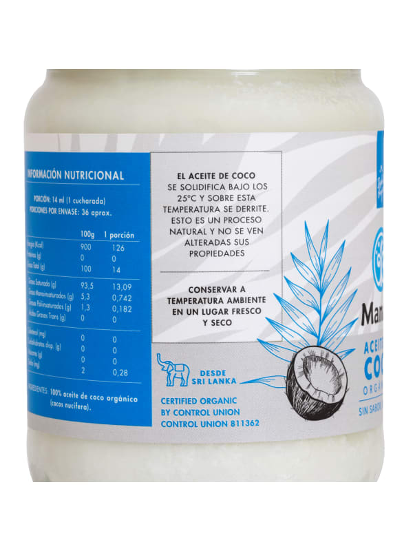 ACEITE DE COCO ORGANICO SIN OLOR NI SABOR 500 ML3