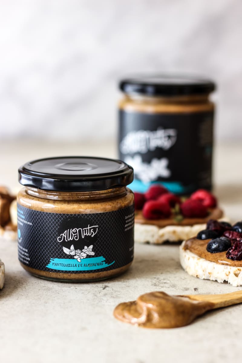 MANTEQUILLA DE ALMENDRAS 450GR4