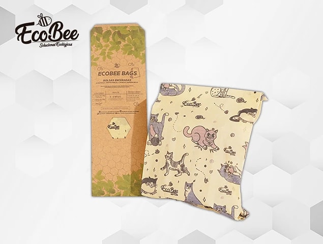 BOLSA DE TELA ENCERADA 2KG ECOBEE1