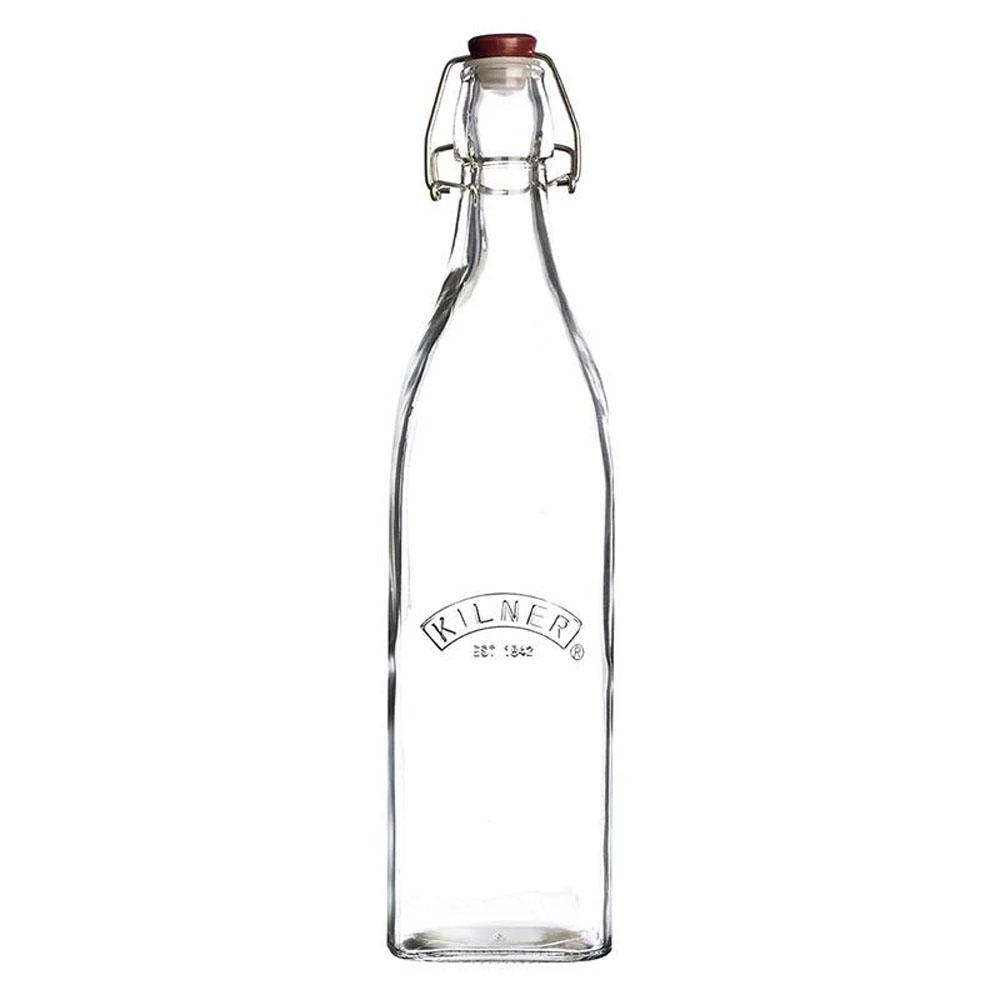 BOTELLA TAPA ROJA CON CIERRE 1LT1