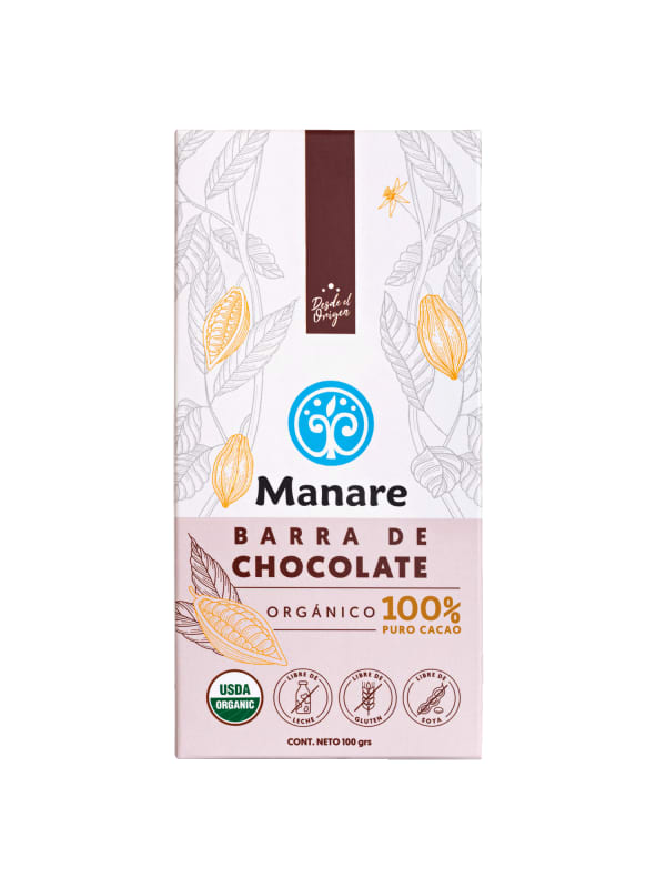 CHOCOLATE ORGANICO 100%CACAO 100GR3