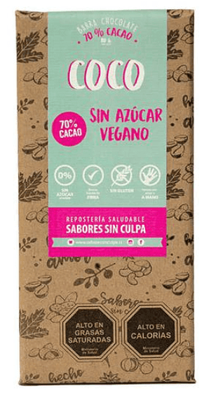 CHOCOLATE 70%CACAO Y COCO 80GR1